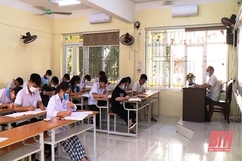 Ngày đầu tiên Kỳ thi tuyển sinh vào lớp 10 Trường THPT Chuyên Lam Sơn: Thí sinh nhận định đề thi vừa sức