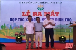 Ra mắt HTX Nông nghiệp Định Thọ