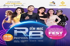 Đêm nhạc R&B Sun Fest Sầm Sơn: Cuộc hội ngộ của những cá tính âm nhạc trẻ