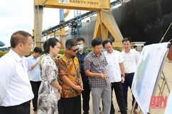 Đại sứ Indonesia khảo sát tại Khu Kinh tế Nghi Sơn