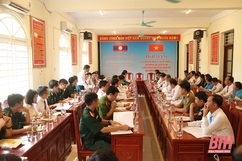 Ký kết thỏa Thuận hợp tác giữa huyện Mường Lát và huyện Viêng Xay, huyện Sốp Bâu, tỉnh Hủa Phăn (Lào)