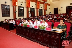 Kỳ họp thứ 7 HĐND huyện Hà Trung khóa XX thông qua 20 Nghị quyết
