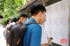 Thanh Hóa: Hơn 37.000 thí sinh làm thủ tục dự thi tốt nghiệp THPT