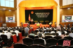 Kỳ họp thứ 7, HĐND tỉnh Thanh Hóa khóa XVIII: Các đại biểu thảo luận tại hội trường nhiều nội dung quan trọng
