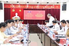Ban Tổ chức Tỉnh ủy tỉnh Thanh Hóa và Ban Tổ chức tỉnh Hủa Phăn (Lào) trao đổi kinh nghiệm về công tác tổ chức xây dựng Đảng và đào tạo cán bộ