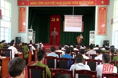 Thị xã Nghi Sơn nâng cao nhận thức, kỹ năng trong công tác bảo vệ nền tảng tư tưởng của Đảng