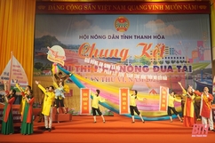 Hội Nông dân huyện Đông Sơn giành giải Nhất Hội thi Nhà nông đua tài  tỉnh Thanh Hóa lần thứ VI