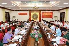 Khảo sát kết quả thực hiện Nghị quyết Trung ương 8 (khóa XI) về Chiến lược bảo vệ Tổ quốc trong tình hình mới tại Thanh Hóa