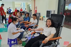 TP Thanh Hóa gần 1.700 người tham gia hiến máu nhân đạo