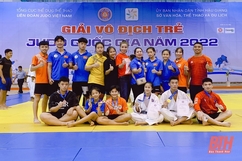 Thanh Hóa giành 7 huy chương tại Giải vô địch trẻ Judo quốc gia 2022