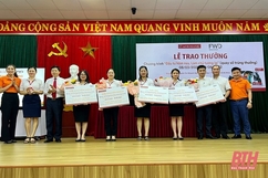 Agribank Nam Thanh Hóa trao giải Chương trình khuyến mãi “Đầu tư hôm nay - Làm chủ tương lai”