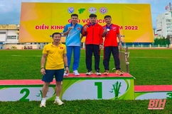 Thanh Hóa có HCV đầu tiên tại Giải vô địch Điền kinh trẻ quốc gia năm 2022