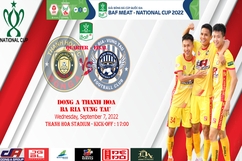 Miễn phí vào sân trận tứ kết Cúp Quốc gia giữa Đông Á Thanh Hóa và Bà Rịa - Vũng Tàu