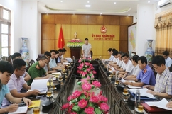 Ban Pháp chế HĐND tỉnh giám sát việc chấp hành pháp luật về phòng, chống tham nhũng, tiêu cực tại huyện Cẩm Thủy