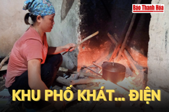 [Video] Khu phố “khát”… điện