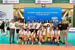 Hà Phú Thanh Hóa xếp thứ ba tại Giải bóng chuyền Cúp Cát Bà 2022