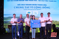 Giải Golf “Doanh nhân Thanh Hóa - chung tay vì cộng đồng”