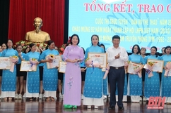 Quảng Xương tổng kết, trao giải các hoạt động chào mừng kỷ niệm ngày thành lập Hội LHPN Việt Nam