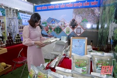 Trưng bày sản phẩm nông sản thực phẩm an toàn tỉnh Thanh Hóa đạt doanh số  bán hàng hơn 5 tỷ đồng