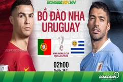 Bồ Đào Nha - Uruguay: Thành bại tại tuyến giữa