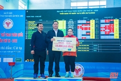 Bộ môn cử tạ giành 2 HCV giúp Thanh Hóa lợi thế lớn trong cuộc đua Top 4 Đại hội Thể thao toàn quốc 2022