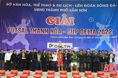 CLB Thanh niên Sầm Sơn vô địch Giải Futsal Thanh Hóa - Cúp Delta 2022