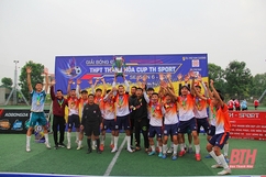 Đội Trường THPT Sầm Sơn giành chức vô địch Giải bóng đá học sinh THPT Thanh Hóa – Cup TH Sport 2022