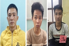 Công an huyện Cẩm Thủy liên tiếp bắt giữ các đối tượng trộm cắp tài sản
