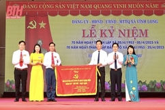 Kỷ niệm 70 năm ngày thành lập xã và thành lập Đảng bộ xã Vĩnh Long