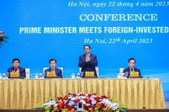 Thủ tướng Chính phủ Phạm Minh Chính gặp mặt các nhà đầu tư nước ngoài