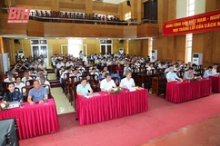 Đoàn ĐBQH tỉnh Thanh Hoá tiếp xúc cử tri  thị xã Nghi Sơn