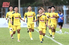 U19 Đông Á Thanh Hóa chia điểm đáng tiếc trước U19 Sông Lam Nghệ An