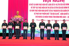 Lan tỏa những việc làm theo Bác trong lực lượng vũ trang tỉnh Thanh Hóa