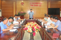 UBND tỉnh thảo luận phương án tổ chức Hội nghị kết nối cung - cầu nông sản Thanh Hóa năm 2023