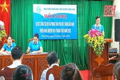 Hội LHPN huyện Thiệu Hóa: Tăng cường các hoạt động hỗ trợ phụ nữ nâng cao chất lượng cuộc sống