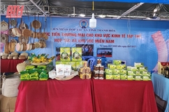 Thanh Hoá có 7 HTX tham gia Hội chợ Xúc tiến thương mại Kinh tế tập thể khu vực miền Nam