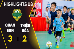 [HIGHLIGHT] U8 Quan Sơn - U8 Thiệu Hóa: Hattrick của Messi “thu nhỏ” đưa Quan Sơn vào bán kết