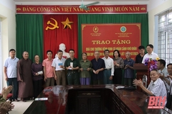 Thị xã Bỉm Sơn tặng 30 suất quà cho thương binh, bệnh binh có hoàn cảnh khó khăn