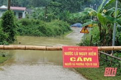 Ứng phó với mưa lớn, nguy cơ ngập lụt, lũ quét, sạt lở đất trên địa bàn Thanh Hóa