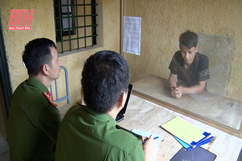 Công an thị xã Nghi Sơn bắt giữ 2 đối tượng trộm cắp tài sản liên huyện