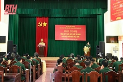 Bộ đội Biên phòng Thanh Hóa tổng kết Luật Sĩ quan QĐND Việt Nam