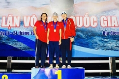 Giải bơi vô địch các nhóm tuổi Đông Nam Á 2023 tại Indonesia: Phạm Thị Vân phá kỷ lục cá nhân ở nội dung sở trường