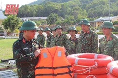 Lực lượng quan trọng trong phòng, chống thiên tai, tìm kiếm cứu nạn huyện Mường Lát