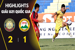 Highlight U21 Đông Á Thanh Hóa 2-1 U21 Tây Ninh