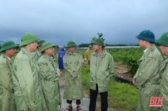 Bí thư Tỉnh uỷ Đỗ Trọng Hưng kiểm tra công tác ứng phó với mưa lớn tại huyện Như Thanh và Nông Cống