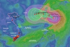 Tin bão gần Biển Đông (cơn bão Koinu)