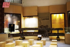 Trưng bày hơn 200 hiện vật tại di tích quốc gia đặc biệt Lam Kinh