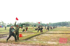 Sư đoàn 341 nâng cao chất lượng dân quân dự bị