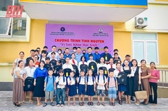 Đoàn Khối CQ&DN tỉnh tổ chức chương trình tình nguyện “Vì sức khỏe học sinh”