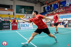 Những tay vợt hàng đầu bị loại đáng tiếc, Kamito Hà Nội khẳng định sức mạnh tại giải Cầu lông Báo Thanh Hoá mở rộng 2023